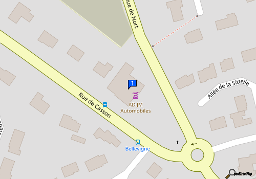 Carte Jm Automobiles