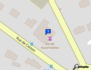 Carte Jm Automobiles