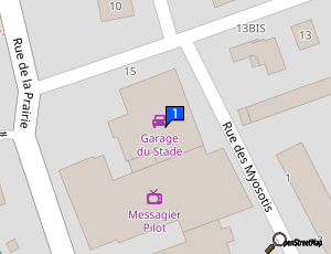 Carte Sarl Garage Du Stade