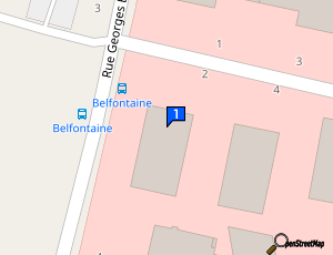 Carte Dijon Nord Automobile