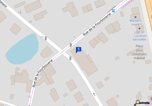 Carte Garage Les Genets