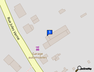 Carte Garage Jules Verne