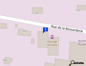 Carte Garage Vincent Bernard
