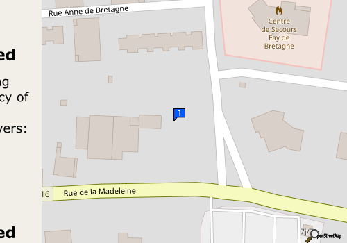 Carte Sarl Garage Fayen