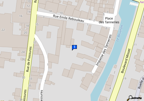 Carte Bourgogne Automeca
