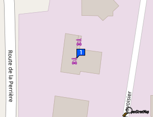 Carte Garage De La Perriere