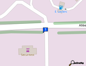 Carte Sarl Carrosserie Milliere