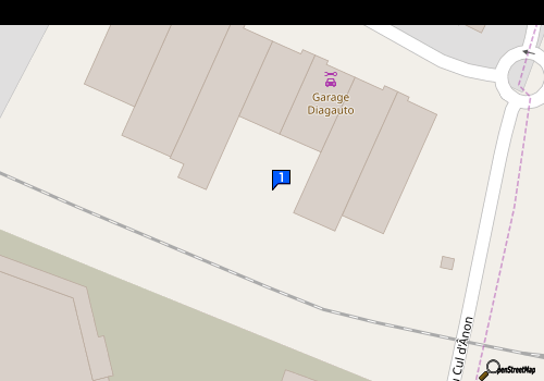 Carte Diagauto Garage De La Croix Blanche