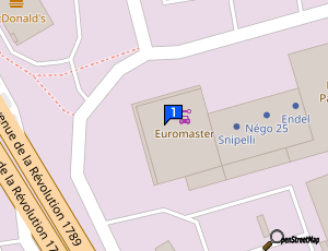 Carte Belfort Pare Brise Sarl