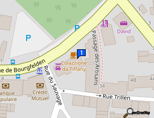 Carte Garage Stephan