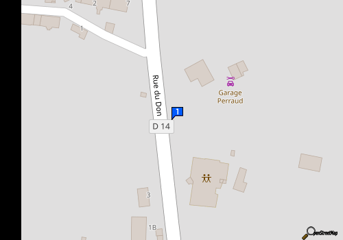 Carte Garage Perraud