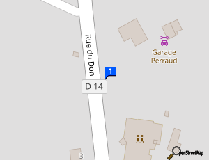 Carte Garage Perraud