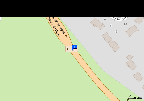 Carte Sarl Garage Bizouard