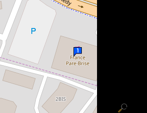 Carte Belfort Pare Brise Sarl