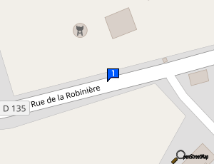 Carte Lezigne Automobiles