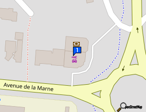 Carte Automobile Services Vannes