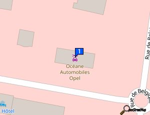 Carte Oceane Automobiles