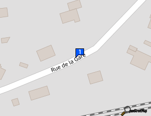 Carte Garage De La Hutte