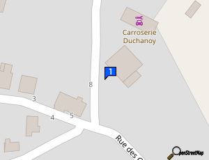 Carte Carrosserie Duchanoy