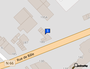 Carte Garage Des Lys