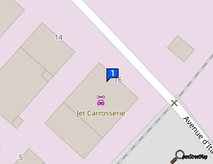 Carte Jet Carrosserie