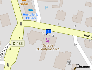 Carte Garage 2g Auto Sos 24 Cernay Depannage