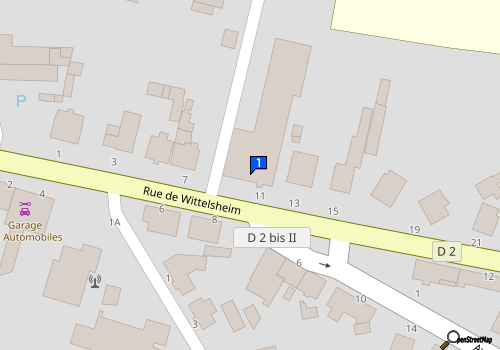 Carte Garage Redhaber