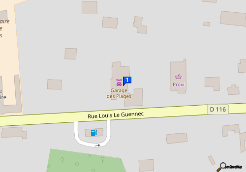 Carte Le Garage Des Plages
