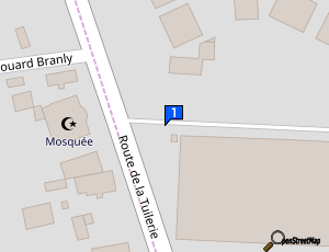 Carte Vendome Pneus Services