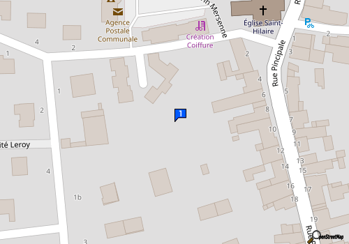 Carte Rousseau Thierry