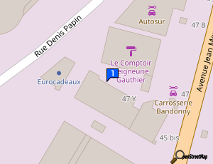 Carte Carrosserie Bandonny