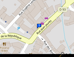 Carte Coligny Automobiles