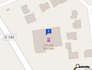 Carte Garage Morvan Automobile
