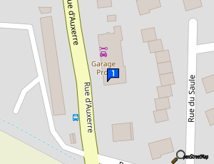 Carte Sarl Garage Prot