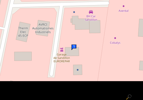 Carte Garage De Sandillon