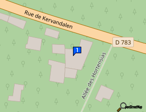 Carte Garage Queneherve