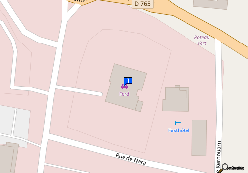 Carte Garage Saint Maurice
