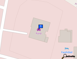 Carte Garage Saint Maurice