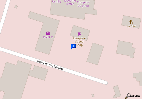 Carte Kemperle Speed Shop