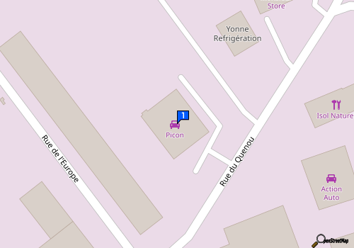 Carte Sarl Picon