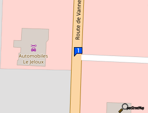 Carte Automobiles Le Jeloux