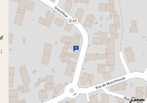 Carte Garage Koenig