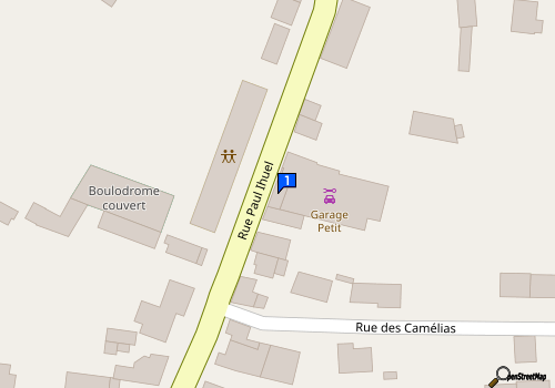Carte Garage B Petit
