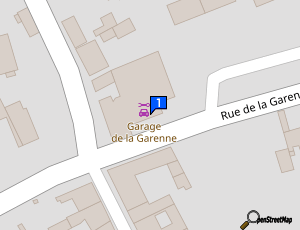 Carte Garage De La Garenne Sarl