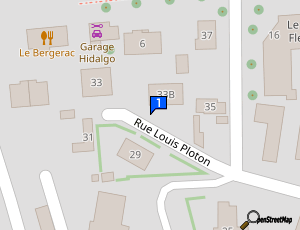 Carte Garage Hidalgo