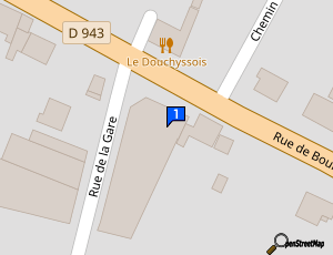 Carte Douchy Automobile