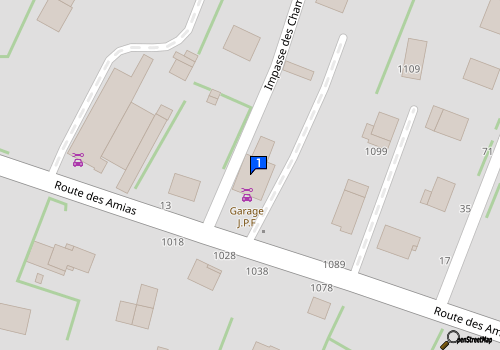 Carte Garage Jpf