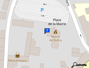 Carte Bubry Proxi Services Auto B P S A