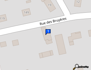 Carte Amilly Auto Net