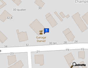 Carte Fred Reparations